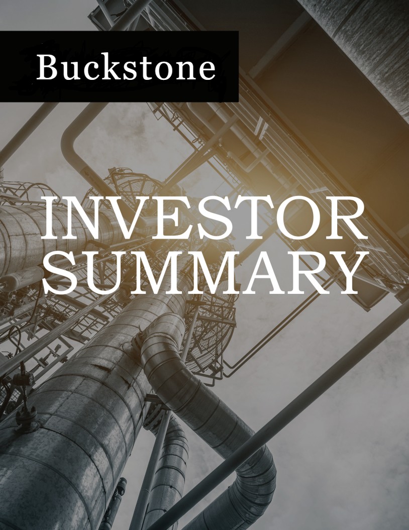 Buckstone Investor Summary